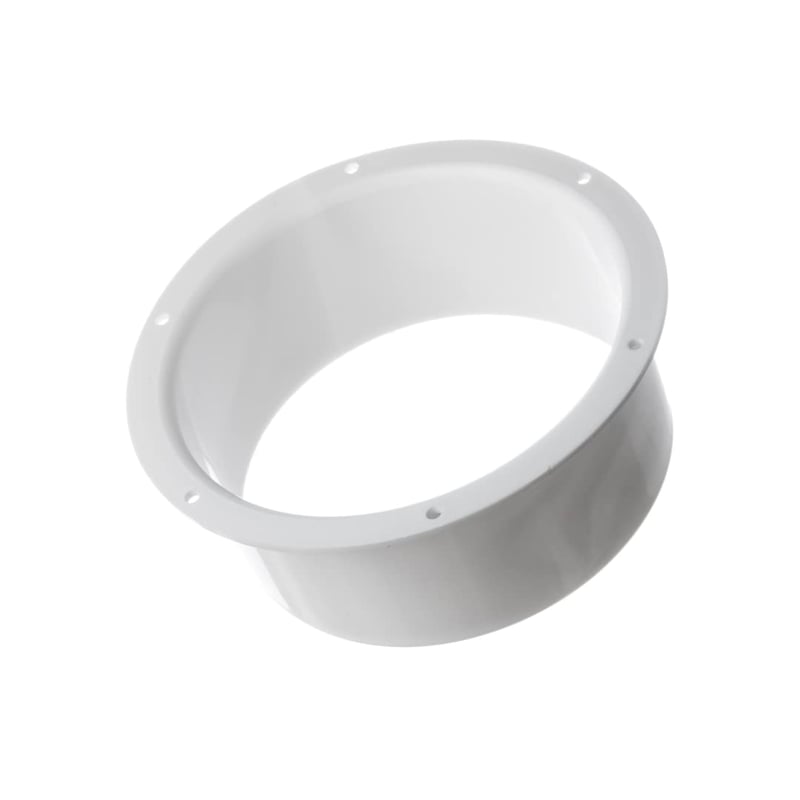 EUROPLAST 150mm nástenná príruba pre vzduchotechnické potrubie, kruhová
