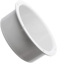 EUROPLAST 150mm Fali Karimás Szellőzőcső Csatlakozó Flange Kerek Cső 3