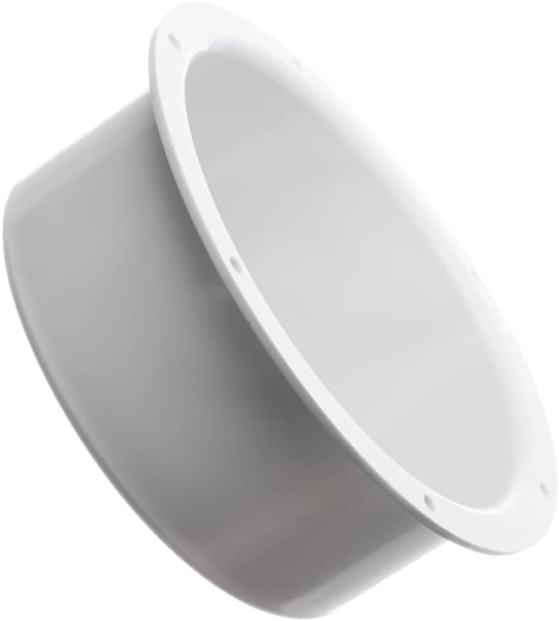 EUROPLAST 150mm Fali Karimás Szellőzőcső Csatlakozó Flange Kerek Cső