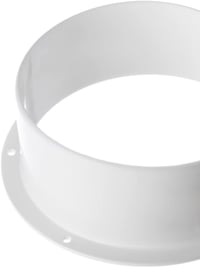 EUROPLAST 150mm Fali Karimás Szellőzőcső Csatlakozó Flange Kerek Cső 7