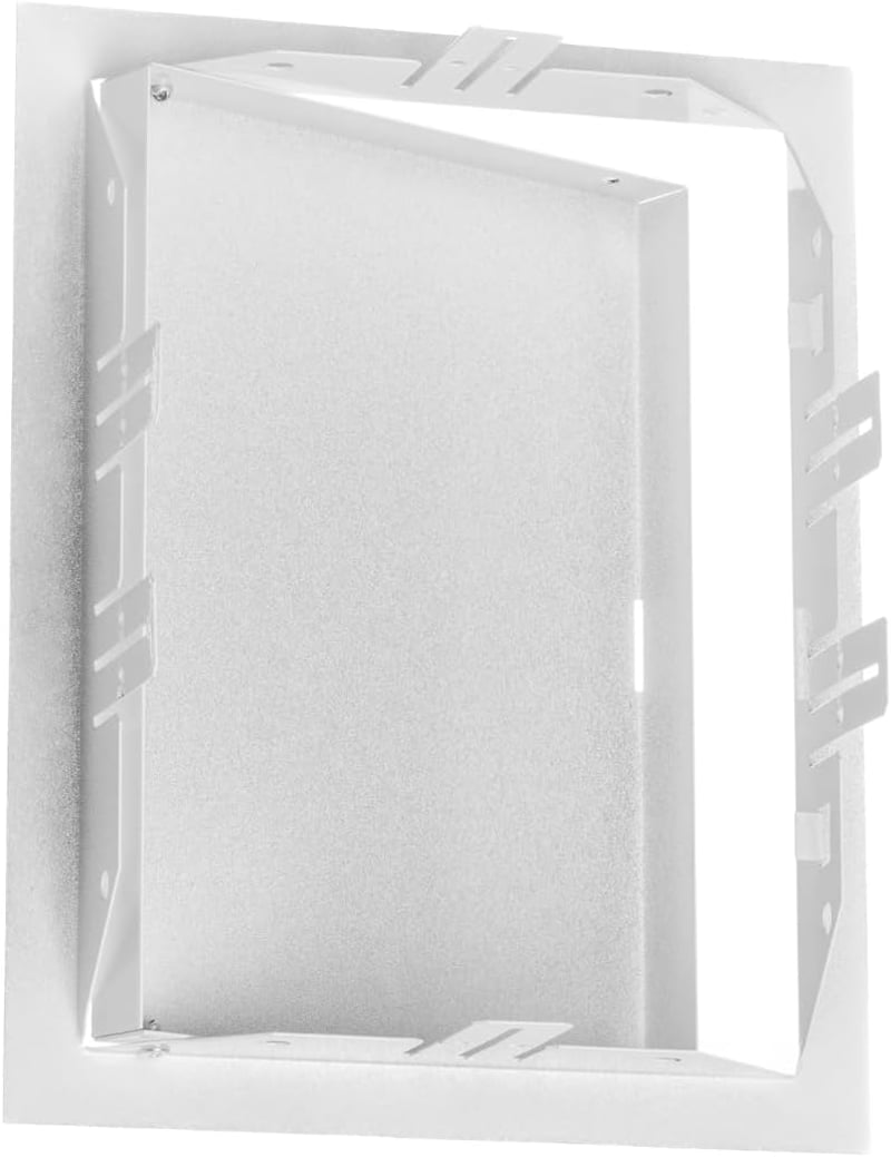 EUROPLAST Fém Inspekciós Ajtó 200x150mm Galvanizált Acél Fehér