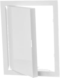EUROPLAST Fém Inspekciós Ajtó 200x150mm Galvanizált Acél Fehér 3