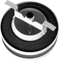 EUROPLAST Szellőzőrács 80mm Fehér Acél Mennyezeti Befúvó Szelep Kerek Tányérszelep Csőcsatlakozással 7