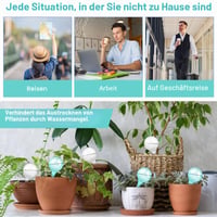 EUZLABBY 12 bucăți globuri pentru udarea plantelor – Udare automată, 13x5 cm 6