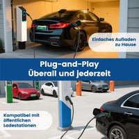 Evance Type 2 töltőkábel 11 kW 16 A – 10 méteres elektromos autó töltő kábel Type 2 csatlakozóval 6