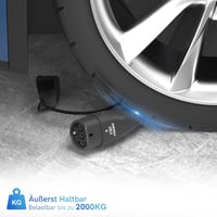 EVDANCE Type 2 Töltőkábel Elektromos Autóhoz 22 kW 32A 10m Háromfázisú EV PHEV Gyorstöltő Kábel Táskával IP65 Vízálló 6