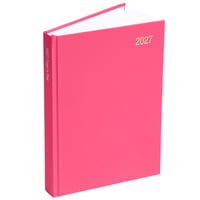Evelay 2027 diár A4 – Denný kalendár, plánovač a organizér s pevnou väzbou, 70 g/m² papier, so záložkou, na prácu, do školy a na osobné plánovanie 3