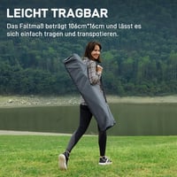 EVER ADVANCED összecsukható kemping ágy 200 kg terhelhetőséggel, 214x79 cm - Grey 7