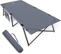 EVER ADVANCED összecsukható kemping ágy 200 kg terhelhetőséggel, 214x79 cm - Grey 1