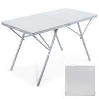 EVER ADVANCED Sklopivi kamperski stol 120x60 cm XL, stol za piknik za 4-6 osoba, nosivosti 60 kg, za vrt, balkon i otvorene prostore 1