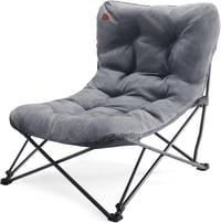 EVER ADVANCED XXL Kemping szék 180 kg teherbírás vastag párnázott magas támlával 1