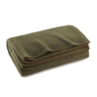 Pătură din lână Ever Ready First Aid, verde măsliniu, 168x229 cm, 80% lână, ignifugă, pătură militară americană călduroasă pentru iarnă 1