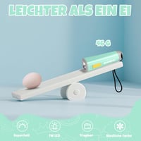 EverBrite LED zseblámpa 1W zöld műanyag 3 AAA elemmel 3