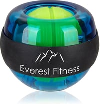 EVEREST FITNESS Kézfeszítő Tréner Gumírozott Markolattal és Erősítő Labda 1