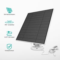 EverExceed 5W napelem Eufy kamerához, USB-C csatlakozó, Eufycam 3/3C/2/2Pro kompatibilis - 2 Pack 4