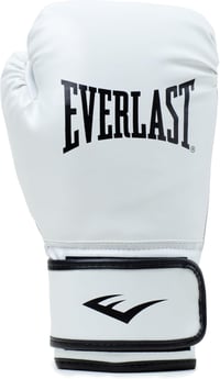 Everlast Core 2 bokszkesztyű műbőr, tépőzáras - fehér - L/XL méret 2