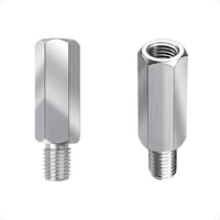 evermotor M10 jobbos menetes rozsdamentes acél tükrös adapter készlet 2 db motorkerékpár és robogó hátsó visszapillantó tükörhöz 6