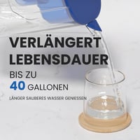 Cartuș de filtru de apă Everspring JFC001A TÜV SÜD pentru Brita Maxtra+, Maxtra Plus, Mavea, Anna Duomax, 5 bucăți (ambalaj incomplet) 9