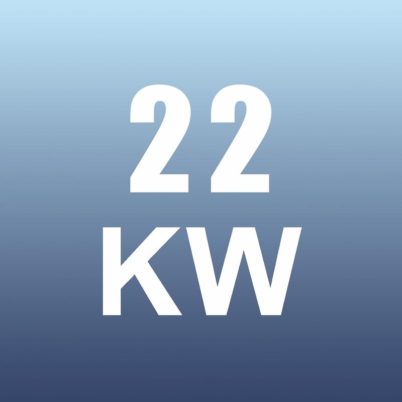 EVFUEL 22KW 32A CEE 3 fázis elektromos autó töltőállomás Type 2 5m