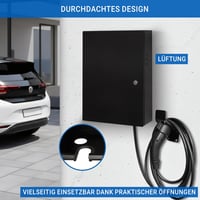 EVify Wallbox Időjárás Védő Szekrény Kábeltartóval - EV Töltőállomás Esővédelem 5