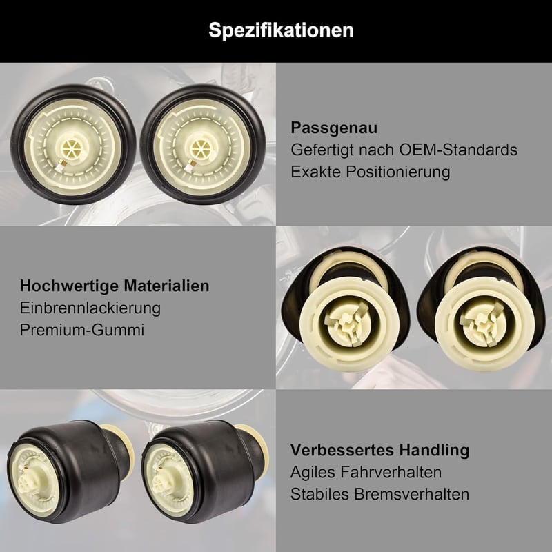 EVODAMP SHOX 2 pár hátsó légrugó bal és jobb BMW 5 F07 F10
