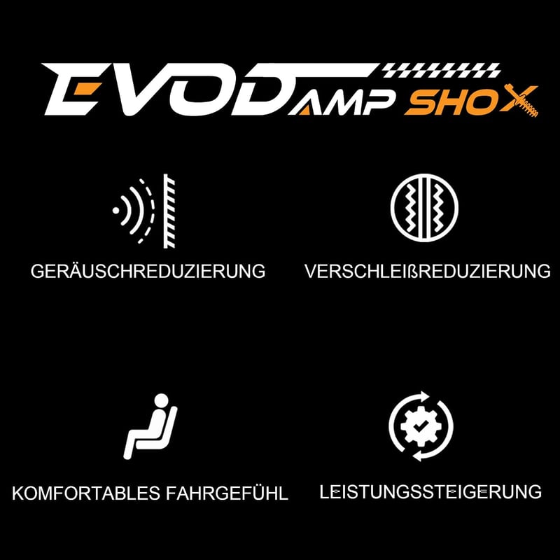 EVODAMP SHOX 2 pár hátsó légrugó bal és jobb BMW 5 F07 F10