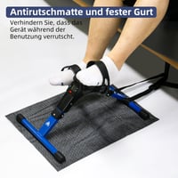 Bicicletă medicinală de fitness EVOLAND Mini Bike pentru antrenamentul brațelor și picioarelor, aparat de pedalat pentru uz casnic și la birou X1225 4