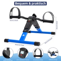 Bicicletă medicinală de fitness EVOLAND Mini Bike pentru antrenamentul brațelor și picioarelor, aparat de pedalat pentru uz casnic și la birou X1225 2
