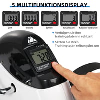 EVOLAND Mini rotoped na rehabilitáciu rúk a nôh s LCD displejom na domáce a kancelárske použitie 3