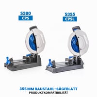Disc de ferăstrău circular TCT Evolution Power Tools M355TCT-66CS pentru tăierea oțelului moale, 355 mm, 66 dinți, alezaj 25,4 mm, pentru ferăstraie unghiulare și ferăstraie debitatoare 5