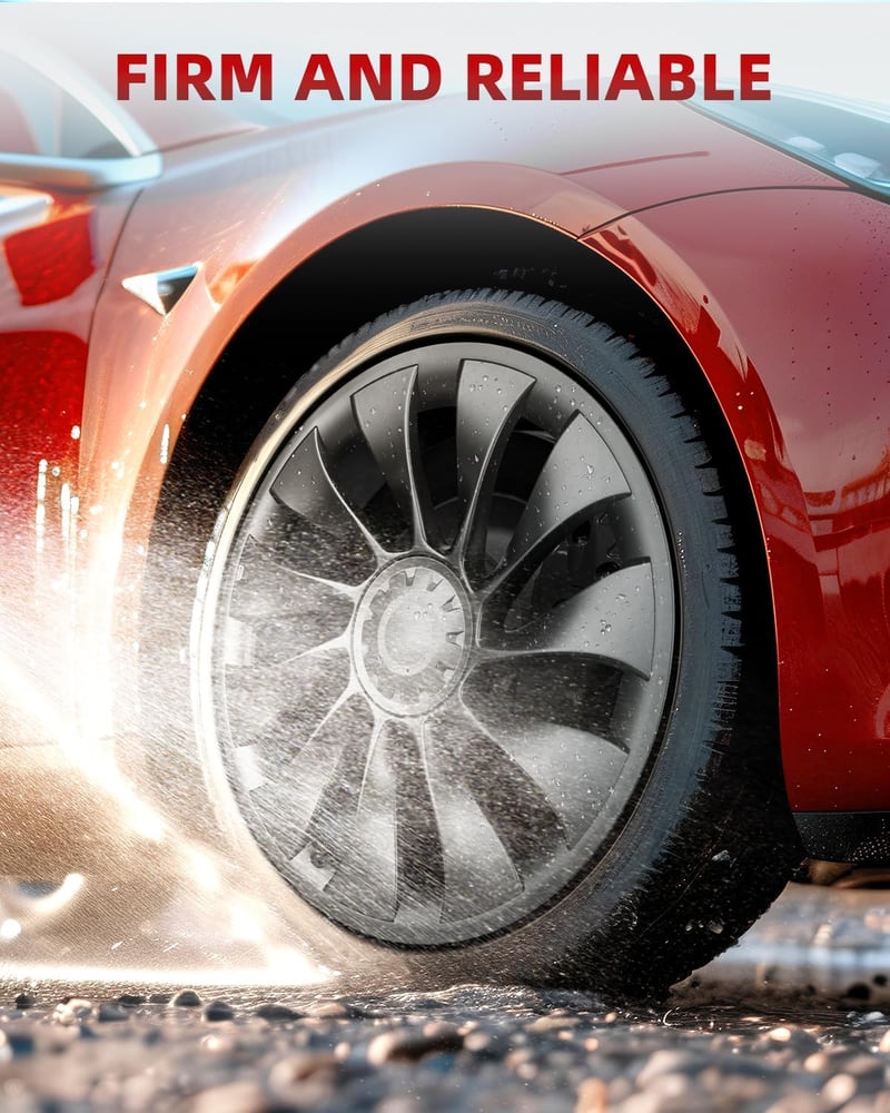 EVOOOR ABS Felnitok Védőszegély Tesla Model Y 21 Colos Uberturbine Kerekekhez 4db