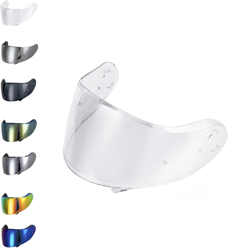 EvoParts Visor CNS-3 Shoei Neotec 2 sisak plexi, átlátszó