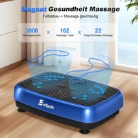 EvoSpark Vibrációs Tréner Dupla Motor 200kg Terhelhetőség Otthoni Edzéshez 7