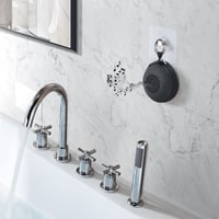 Bluetooth reproduktor EWA A106 Pro, čierny – vodoodolný (IP67), prenosný mini reproduktor so silnými basmi, 12-hodinová výdrž batérie, vrátane cestovného puzdra 6