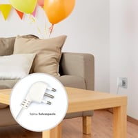 Ewent EW3912 elosztó 3 olasz Schuko aljzattal, túlfeszültség-védelemmel, fehér, 1,5 m 7