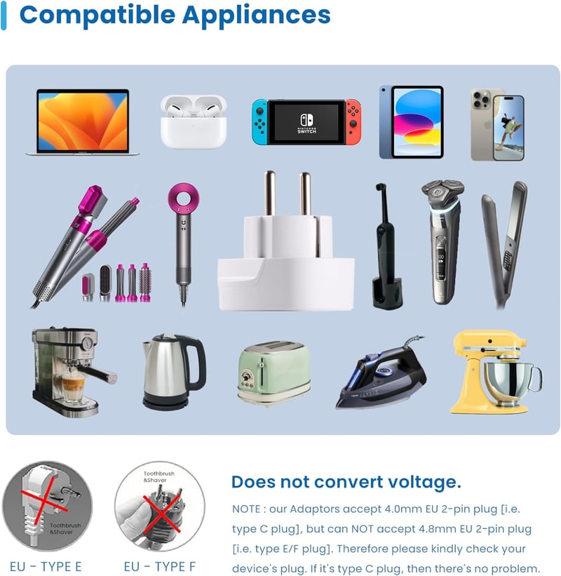 Ewent Utazó Adapter Világról Európára Univerzális US UK AU CH Schuko Aljzat - 48 x 50 x 60 mm - 52 gr, World on Schuko socket