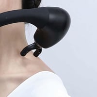 EWENYS Masszázspisztoly J-alakú Nyéllel - 5 Fokozatú Izommasszírozó Fej/Hát/Nyak/Váll/Derék Feszültségoldásra - Csendes Működés, USB-C Tölté 8