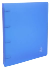 Dosar cu inele Exacompta 51369E Chromaline PP, 4 inele, cotor 40 mm, A4 Maxi, 32x26,8 cm, culori asortate 4