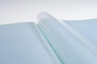 Dosar cu șină Exacompta Chromaline Pastel 88372E A4, 30 buzunare, 60 pagini, polipropilenă semirigidă, copertă moale transparentă, albastru pastel, 24x32 cm 3