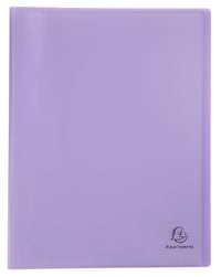 Mapa cu folii Exacompta Chromaline Pastel 88570E, set 5 bucăți - 50 de folii, capacitate 100 de coli, A4, 24x32 cm, culori pastel asortate, copertă din PP reciclat 10