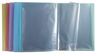 Mapa cu folii Exacompta Chromaline Pastel 88570E, set 5 bucăți - 50 de folii, capacitate 100 de coli, A4, 24x32 cm, culori pastel asortate, copertă din PP reciclat 6
