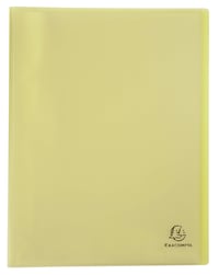 Mapa cu folii Exacompta Chromaline Pastel 88570E, set 5 bucăți - 50 de folii, capacitate 100 de coli, A4, 24x32 cm, culori pastel asortate, copertă din PP reciclat 7