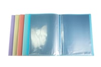 Mapa cu folii Exacompta Chromaline Pastel 88570E, set 5 bucăți - 50 de folii, capacitate 100 de coli, A4, 24x32 cm, culori pastel asortate, copertă din PP reciclat 5
