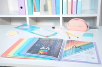 Prezentačná zložka Exacompta Chromaline Pastel A4, 40 vreciek, zelená, balenie 10 ks, s obalom z recyklovaného polypropylénu 5