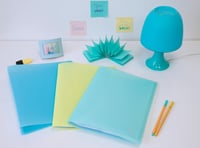Prezentačná zložka Exacompta Chromaline Pastel A4, 40 vreciek, zelená, balenie 10 ks, s obalom z recyklovaného polypropylénu 4