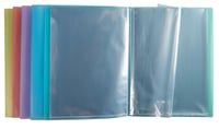 Prezentačná zložka Exacompta Chromaline Pastel A4, 40 vreciek, zelená, balenie 10 ks, s obalom z recyklovaného polypropylénu 3