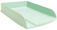 Exacompta Combo Styli Autentik A4 odkladač na dokumenty, 6 kusov – šalviovo zelená, 34x25x6,5 cm, kapacita 500 listov, s držiakom na menovku 3