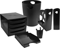 Exacompta Ecobox 228014D 4 fiókos irattároló doboz A4+ - fekete 4