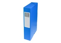 Exacompta Exabox zakladač A4, chrbát 6 cm – modrý 1