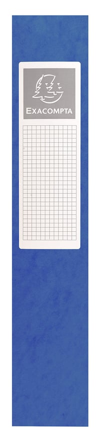 Exacompta Exabox zakladač A4, chrbát 6 cm – modrý 6